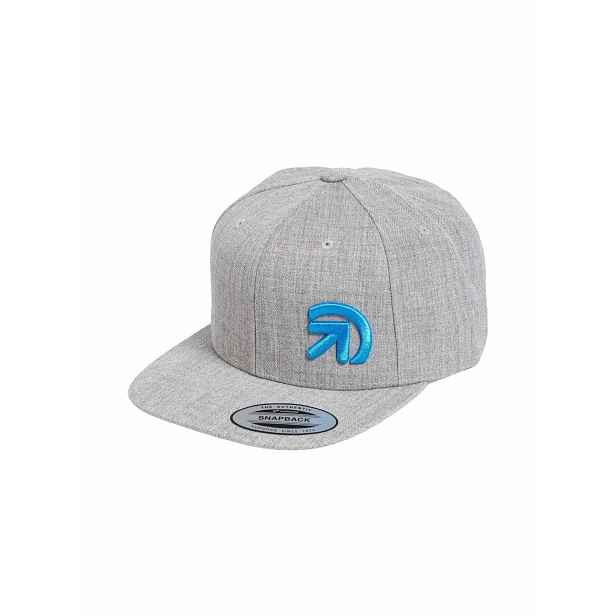 Meatfly kšiltovka Finester Snapback Heather | Velikost One Size