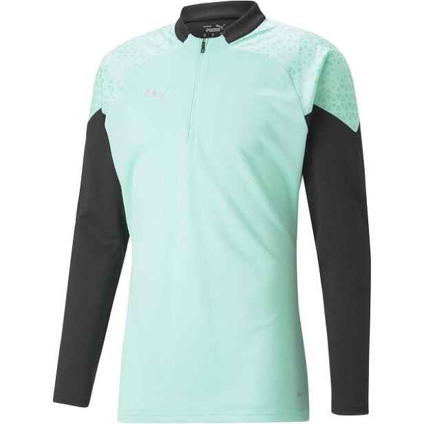 Puma TEAMCUP TRAINING 1/4 ZIP TOP Pánská sportovní mikina