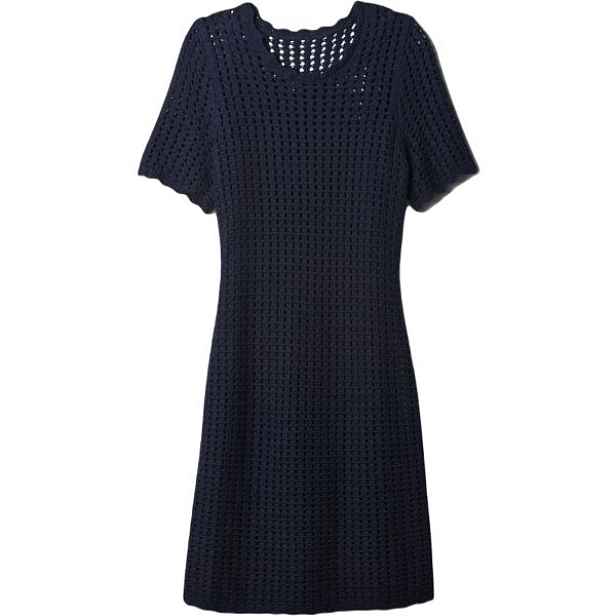 GAP V-SS CROCHET Dámské šaty