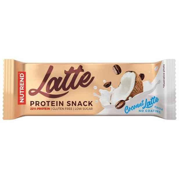 Nutrend LATTE PROTEIN SNACK G KOKOSOVÉ LATTE Proteinová tyčinka , G