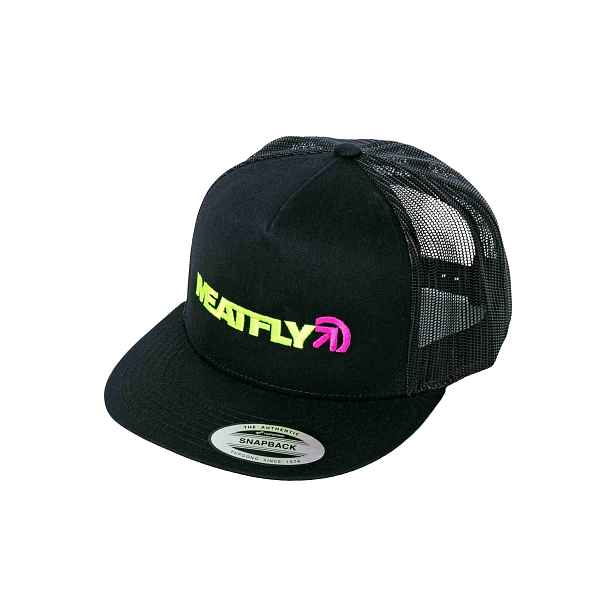 Meatfly kšiltovka Percy Trucker Snapback Lime | Velikost One Size