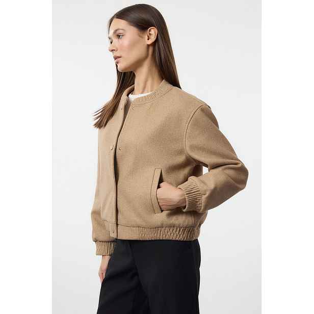Trendyol Stamp Bomber Jacket Coat