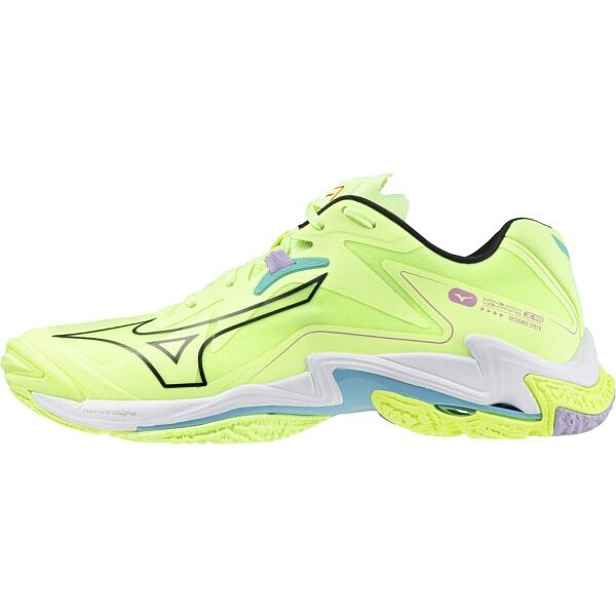 Mizuno WAVE LIGHTING Z8 W Dámská volejbalová obuv, reflexní neon