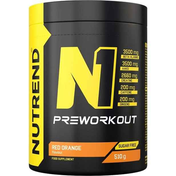 Nutrend N1 510 G POMERANČ Stimulant