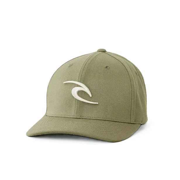 Rip curl kšiltovka Tepan Flexfit Dusty Olive | Velikost One Size