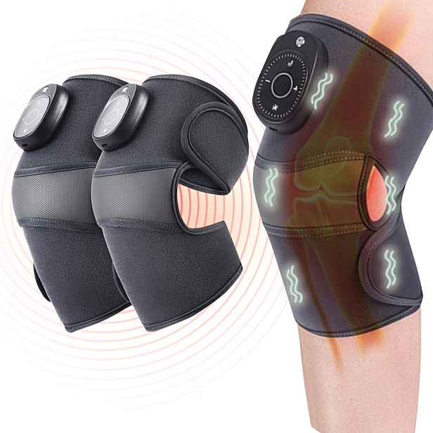 Kompresní masážní přístroj na kolena 3v1 inSPORTline Mishair • 250mAh