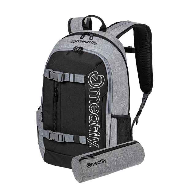 Meatfly batoh Basejumper Heather / 22 | Objem 22