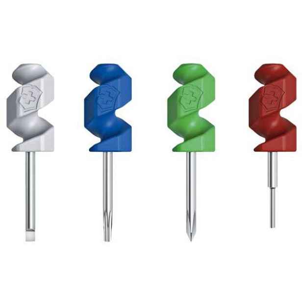 VICTORINOX 2.1201.4 Sada mini šroubováků na kapesní nože, mix