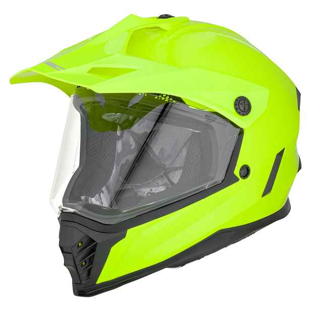 Dětská moto přilba W-TEC Benasqo fluo ( -50)
