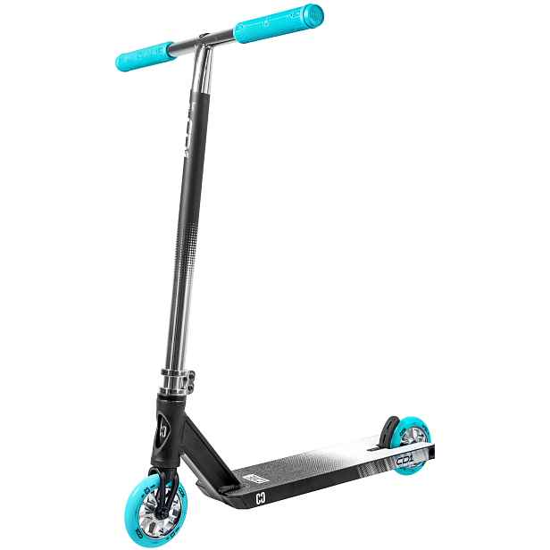 CORE - CD1 Chrome/Teal - Freestyle koloběžka