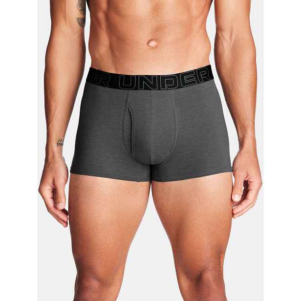 Sada tří pánských boxerek v , a barvě Under Armour UA Performance Cotton 3in