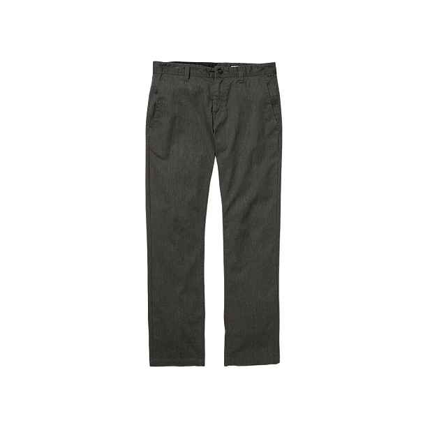 Volcom pánské kalhoty Frickin Modern Stret Charcoal Heather | x 34