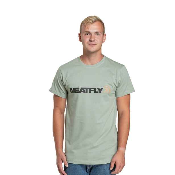 Meatfly pánské tričko Logex Mossy | 100% bavlna