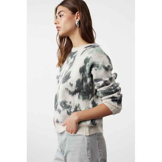 Trendyol Stone Soft Textured Crew Neck Knitwear Sweater