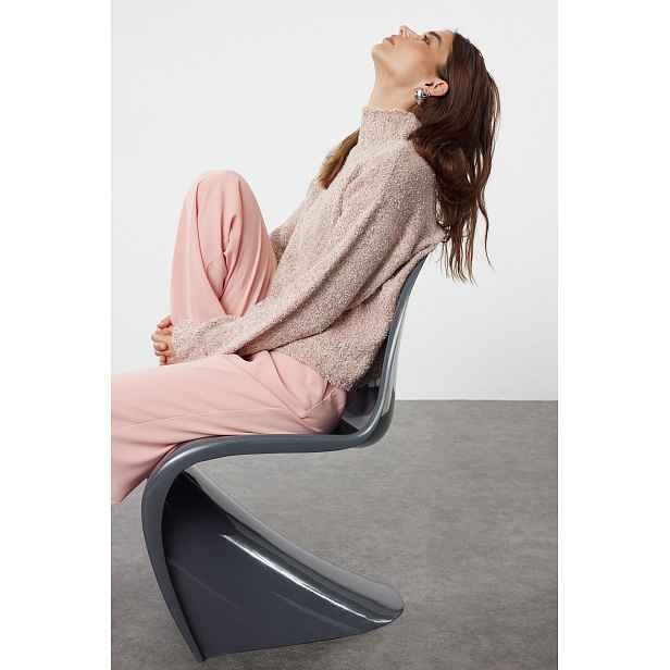 Trendyol Powder Soft Textured Cotton Knitwear Sweater