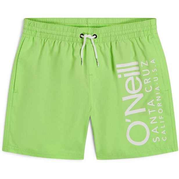 O'Neill ORIGINAL CALI 14 Chlapecké plavecké šortky, reflexní neon