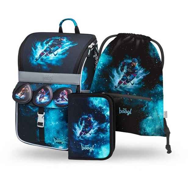 BAAGL 3 SET ZIPPY HOKEJ Školní set