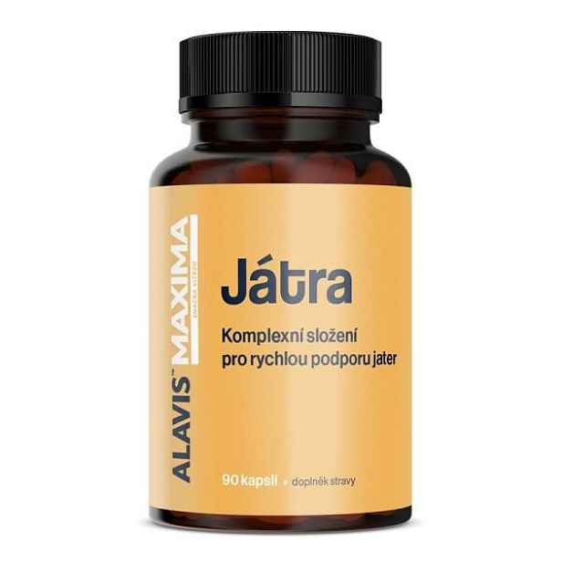 ALAVIS JÁTRA 90 KAPSLÍ Doplněk pro játra