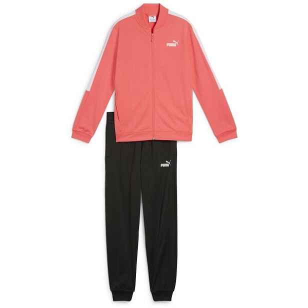 Puma BASBALL POLY SUIT G Dětská souprava, lososová