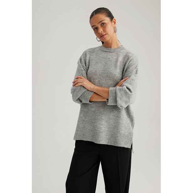DEFACTO Relax Fit Crew Neck Sweater Tunic