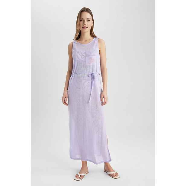 DEFACTO Fall In Love Mesh Look Beach Dress
