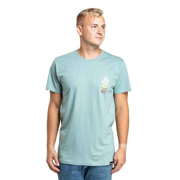 Meatfly pánské tričko Phase Dusty Mint | 100% bavlna