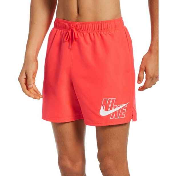 Nike LOGO SOLID 5 Pánské koupací šortky, lososová