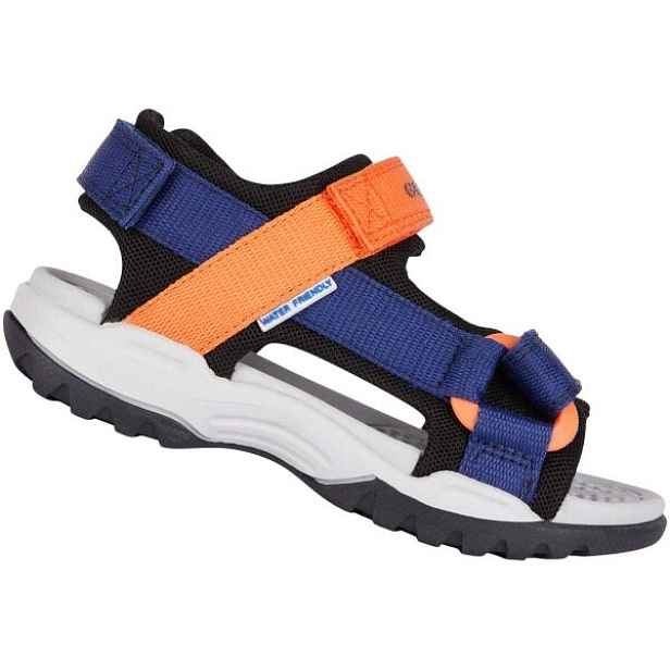 Geox J BOYREALIS BOY Dětské outdoorové sandály