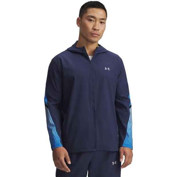 Under Armour VELOCITI STORM HOODED Pánská bunda na běhání