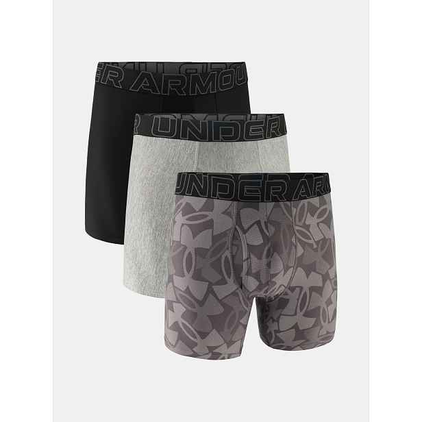 Under Armour Pánské boxerky UA Perf Tech Nov 6in - 3pk - Pánské