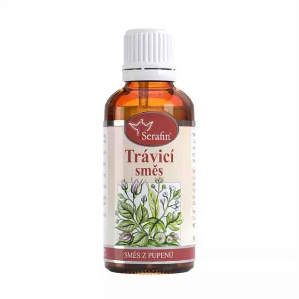 SERAFIN TRÁVICÍ SMĚS 50 ML Bylinná tinktura , ML