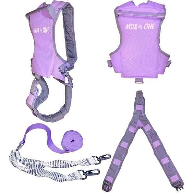 MDXONE STATIC SKI HARNESS WITH 9' STATIC ROPE Lyžařský úvazek