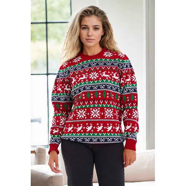 88147 Dewberry Christmas Womens Sweater
