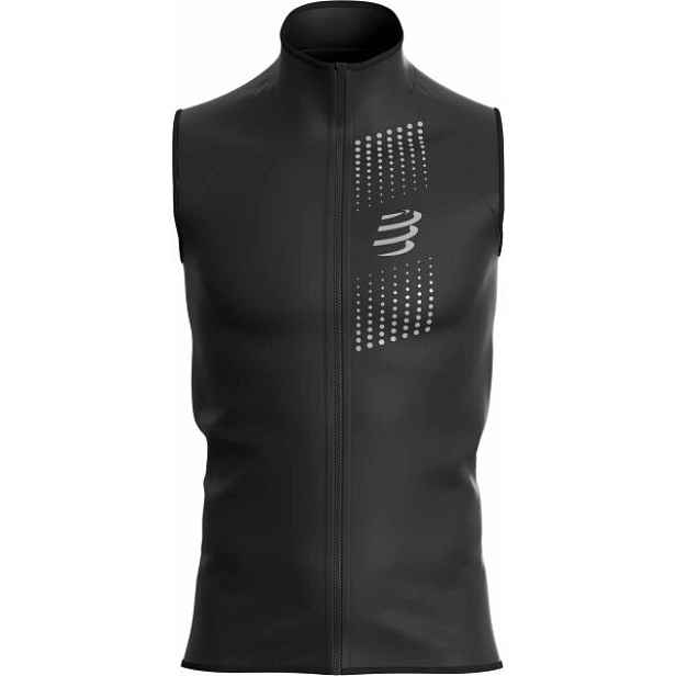 Compressport HURRICANE WINDPROOF VEST Pánská větruodolná vesta