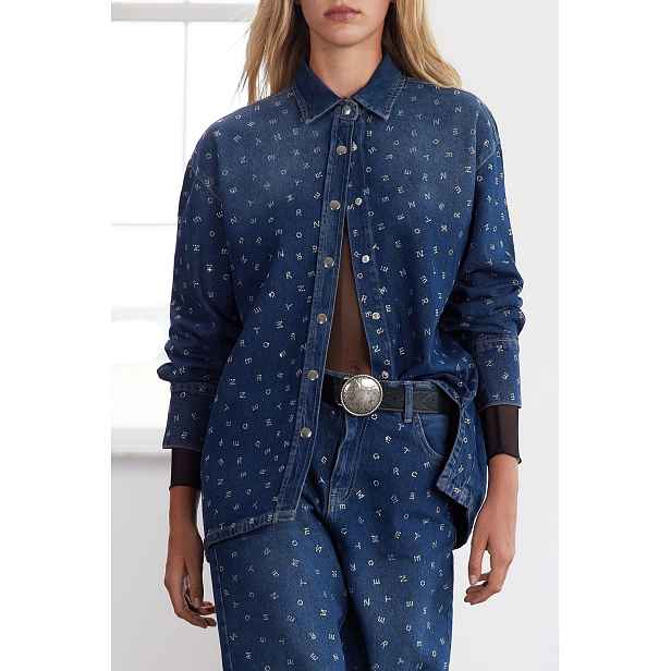 Trendyol Limited Edition Jewelled Oversize Denim Jacket