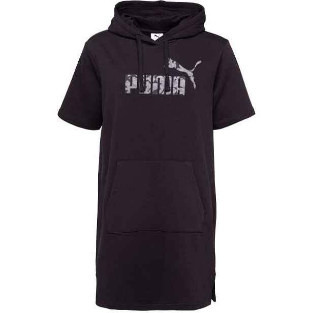 Puma HOODED LOGO DRESS Dámská moderní mikina