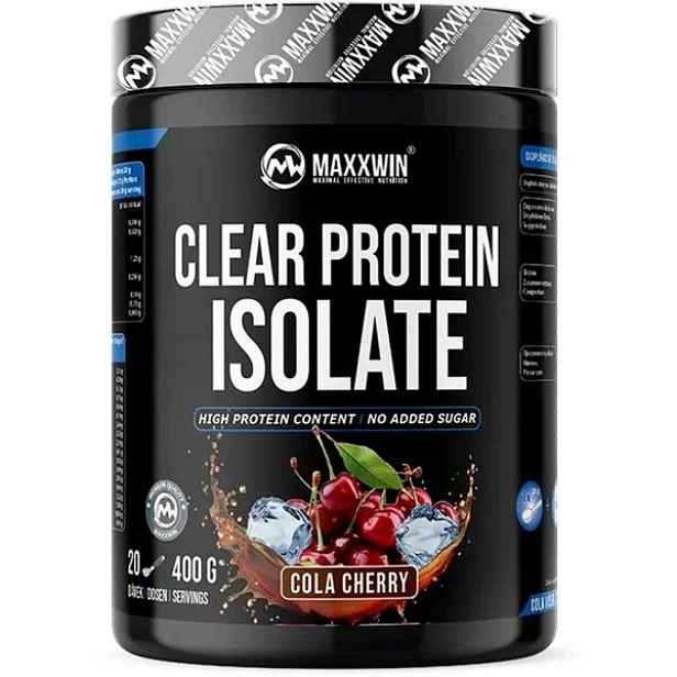 MAXXWIN CLEAR PROTEIN ISOLATE COLA VIŠEŇ 400 G Syrovátkový izolát , G