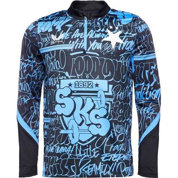CASTORE SLAVIA PRAGUE PRE MATCH MIDLAYER TOP Pánský top