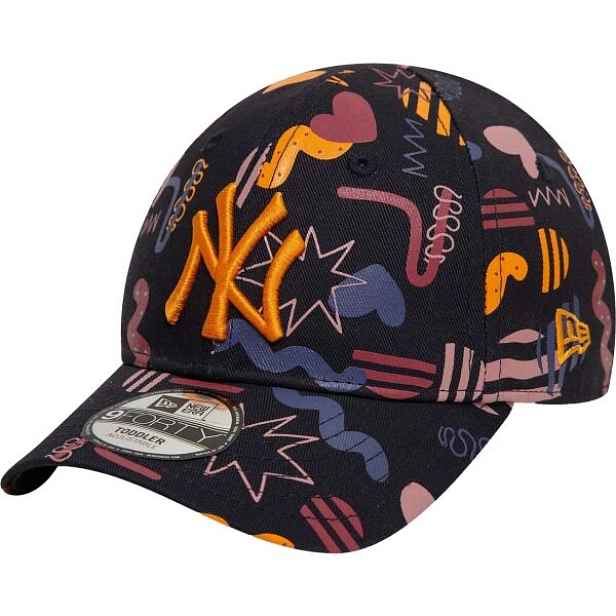 New Era NEW YORK YANKEES TODDLER ALL OVER PRINT 9FORTY Dětská kšiltovka, mix
