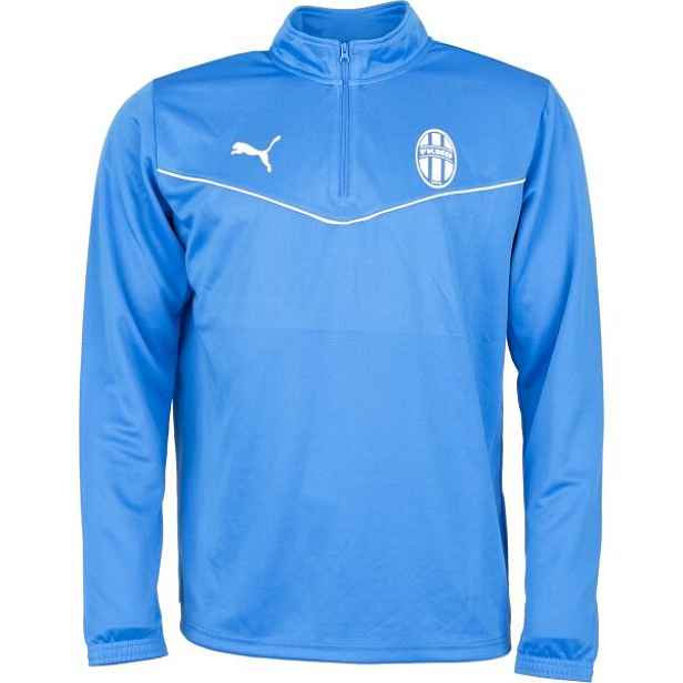 Puma TEAMRISE 1/4 ZIP TOP FK MLADÁ BOLESLAV Pánská mikina