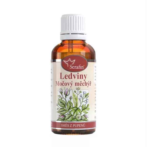 SERAFIN LEDVINY A MOČOVÝ MĚCHÝŘ 50 ML Bylinná tinktura , ML