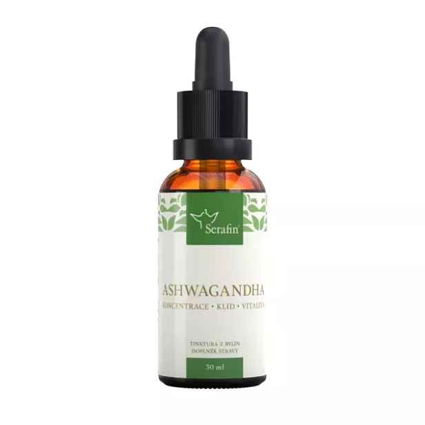 SERAFIN ASHWAGANDHA 30 ML Bylinná tinktura , ML