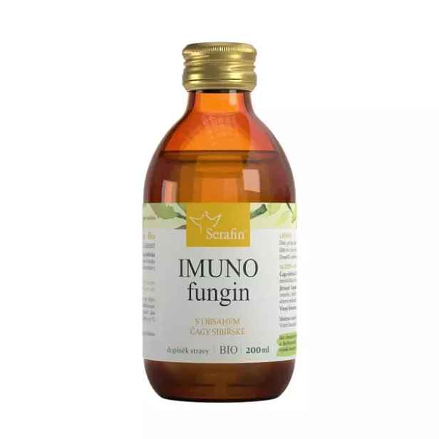 SERAFIN SERAFIN IMUNOFUNGIN BIO 200 ML Sirup na imunitu , ML