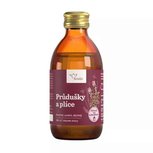 SERAFIN PRŮDUŠKY A PLÍCE 250 ML Bylinný koncentrát , ML