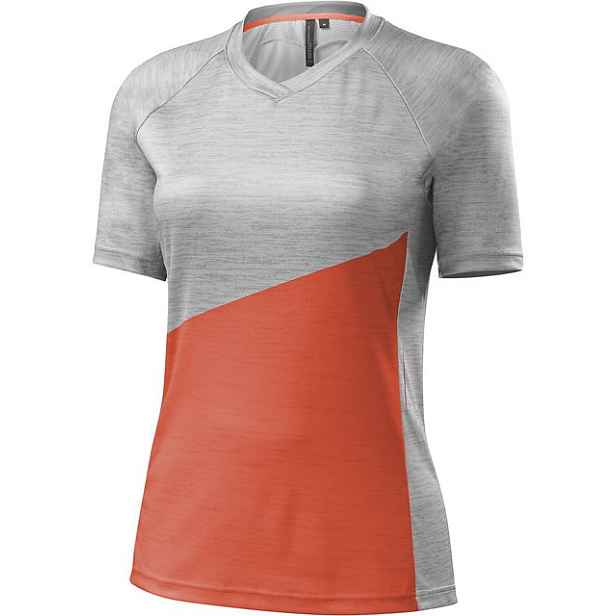 Tričko Specialized Andorra Comp Jersey SS W neon coral Barva: , Velikost: