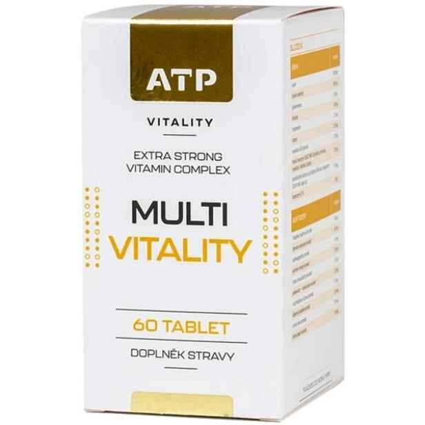 ATP VITALITY MULTIVITALITY 60 TABLET Komplexní vitamíny