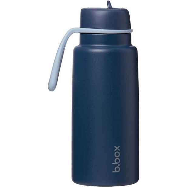 b.box MIDNIGHT 1 Nerezová termolahev s brčkem