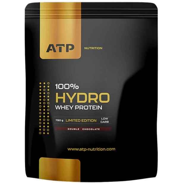 ATP NUTRITION 100% HYDRO WHEY PROTEIN 750 G DOUBLE CHOCOLATE Syrovátkový protein