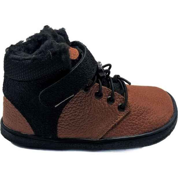 PEGRES BF 0.1 Dětská zimní barefoot obuv