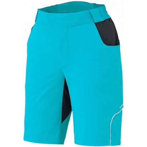 Kalhoty krátké dámské Shimano Touring emerald Barva: modrozelená, Velikost: